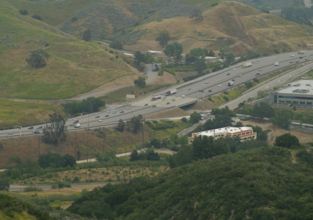 Agoura Hills – Liberty Canyon Liberty Canyon and Highway 101 in Agoura Hills, California