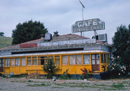 Dining Cars Cafe, Buellton CA The historic Dining Cars Cafe on the frontage road in Buellton, California