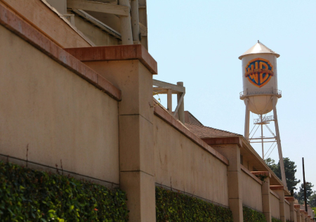 Warner Bros. Studios water tower in Burbank, California