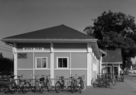 Historic Menlo Park Railroad Station, Menlo Park CA The historic Menlo Park railroad station in Menlo Park, California