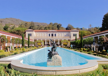 Getty Villa in Pacific Palisades, California