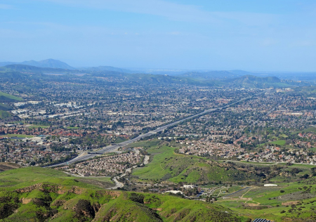 Simi Valley – View from Rocky Peak View of Simi Valley, California from Rocky Peak