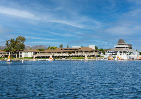 Westlake Lake in Westlake Village, California